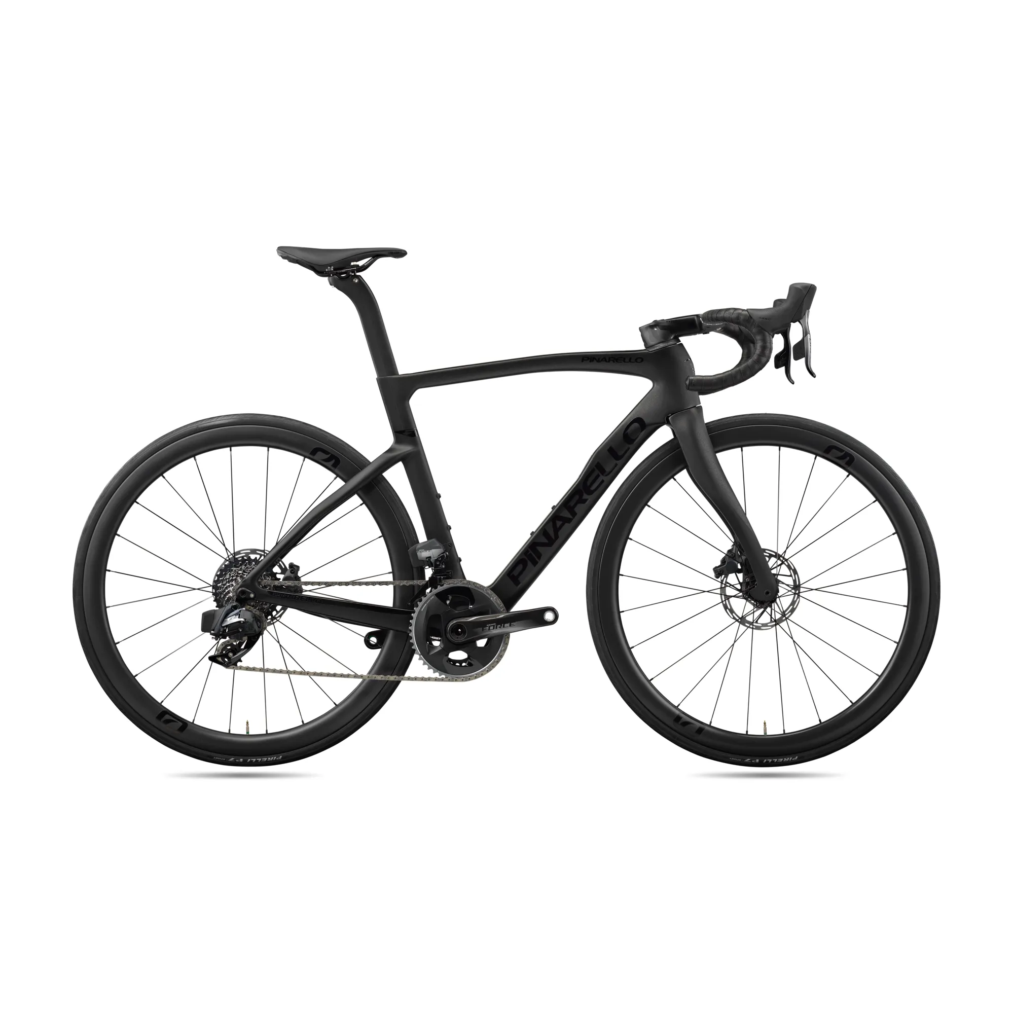 Pinarello F7 Road Bike with Ultegra Di2 ULTRAFAST C40 RAZOR BLACK